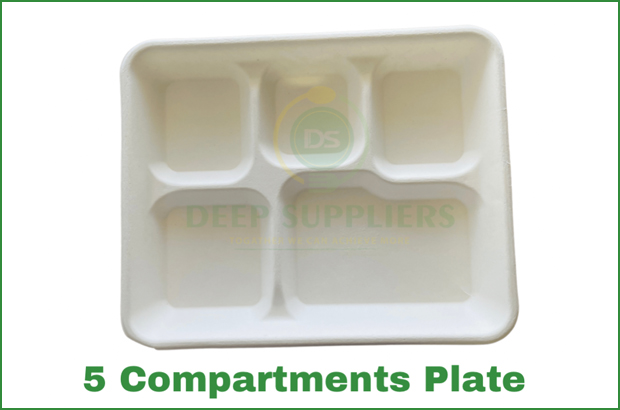Supplier of 5 Compartment Plate in Michigan