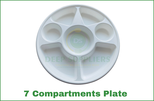 Supplier of 7 Compartment Round Plate in Michigan