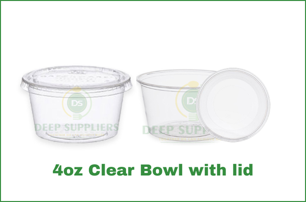 Supplier of Biodegradable 4oz Clear Bowl's Lid in Michigan