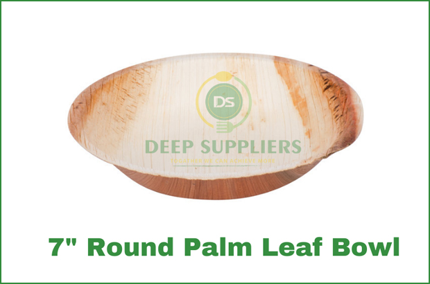 Supplier of Palm Leaf 7 Round Bowl in Michigan